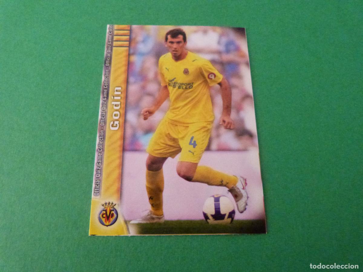 Fu&szlig;ball-Sticker: TRADING CARD FUTBOL GODIN VILLARREAL C.F. N&ordm; 117 FICHAS LIGA MUNDICROMO 2009-2010/09-10