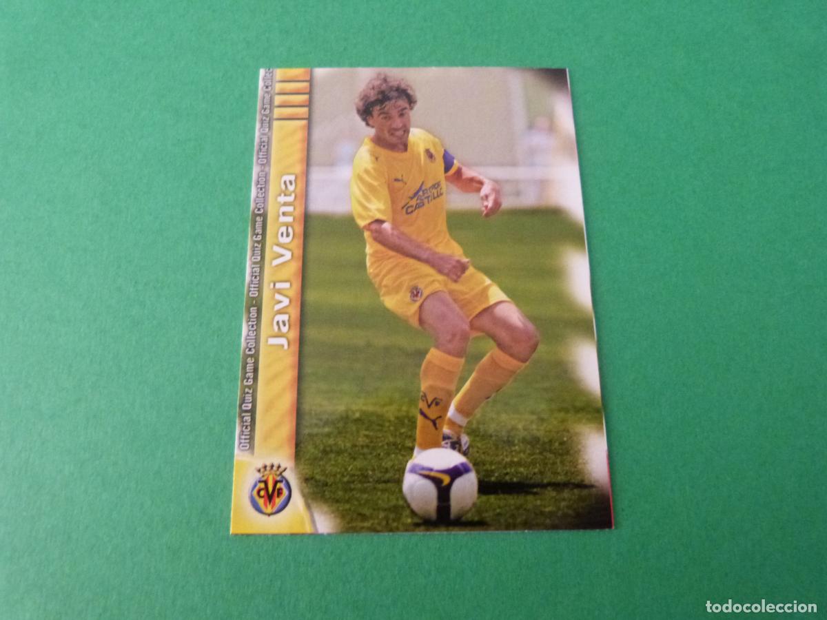 Fu&szlig;ball-Sticker: TRADING CARD FUTBOL JAVI VENTA VILLARREAL C.F. N&ordm; 119 FICHAS LIGA MUNDICROMO 2009-2010/09-10