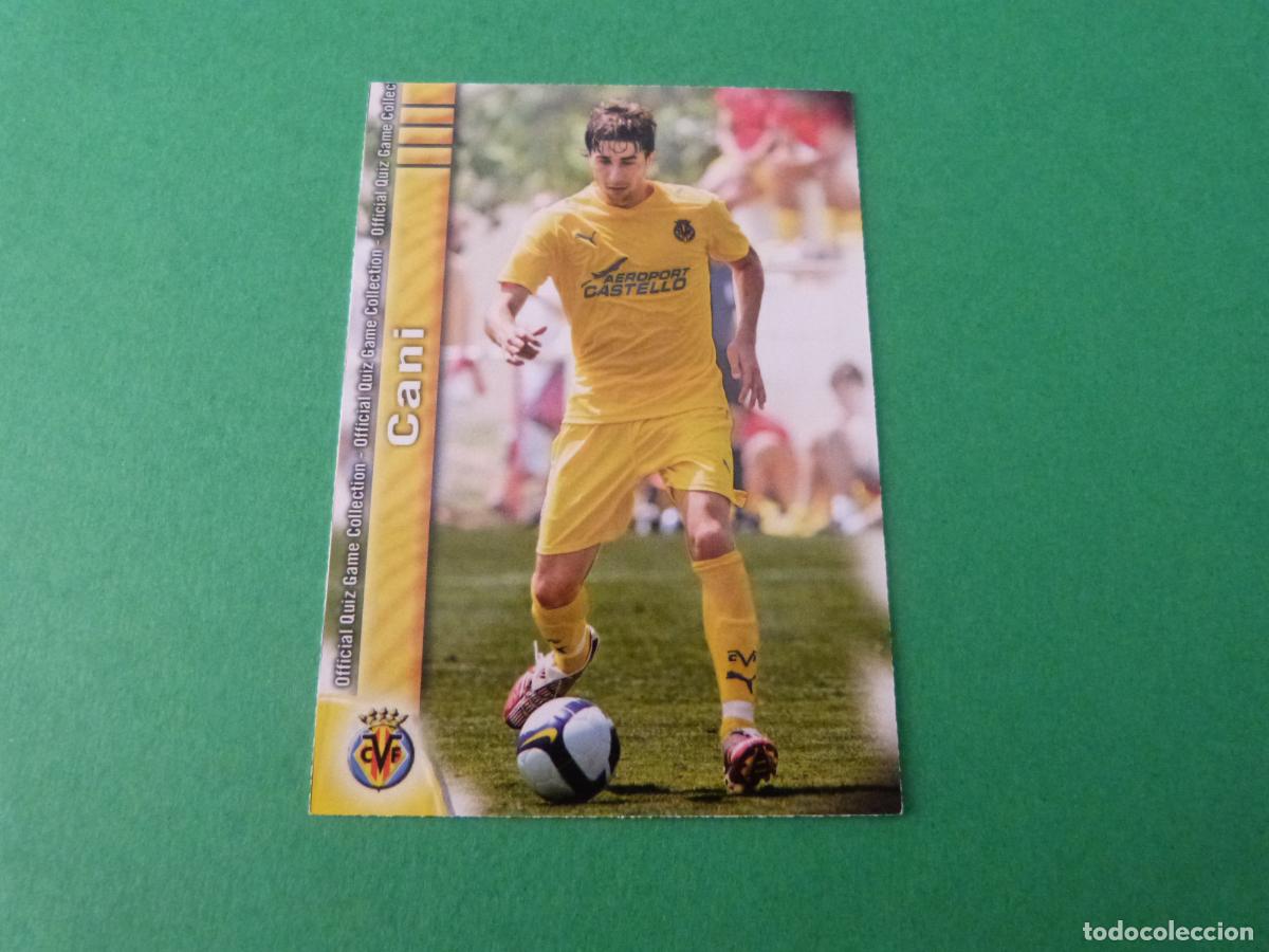 Fu&szlig;ball-Sticker: TRADING CARD FUTBOL CANI VILLARREAL C.F. N&ordm; 121 FICHAS LIGA MUNDICROMO 2009-2010/09-10