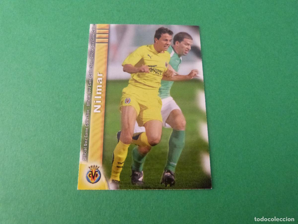 Cromos de f&uacute;tbol: TRADING CARD FUTBOL NILMAR VILLARREAL C.F. N&ordm; 126 FICHAS LIGA MUNDICROMO 2009-2010/09-10