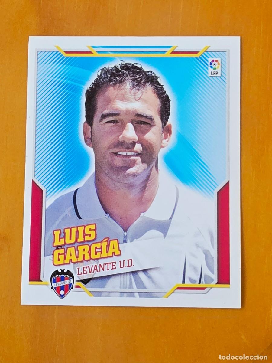Football Stickers: Entrenador Luis Garc&iacute;a Plaza, Levante UD, Panini Ediciones Liga Este 2010 2011 10 11
