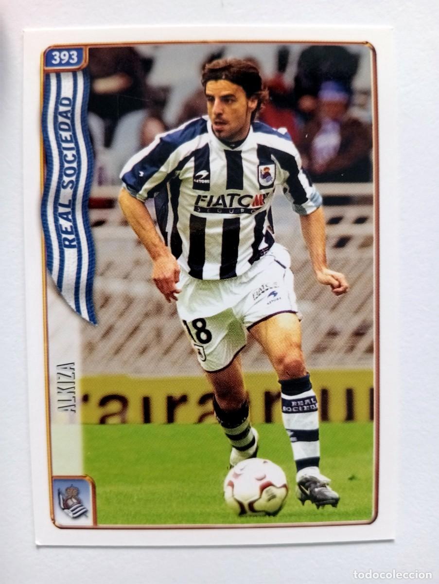 Figurine di Calcio: CROMO FUTBOL REAL SOCIEDAD MUNDI CROMO 2004-2005: ALKIZA