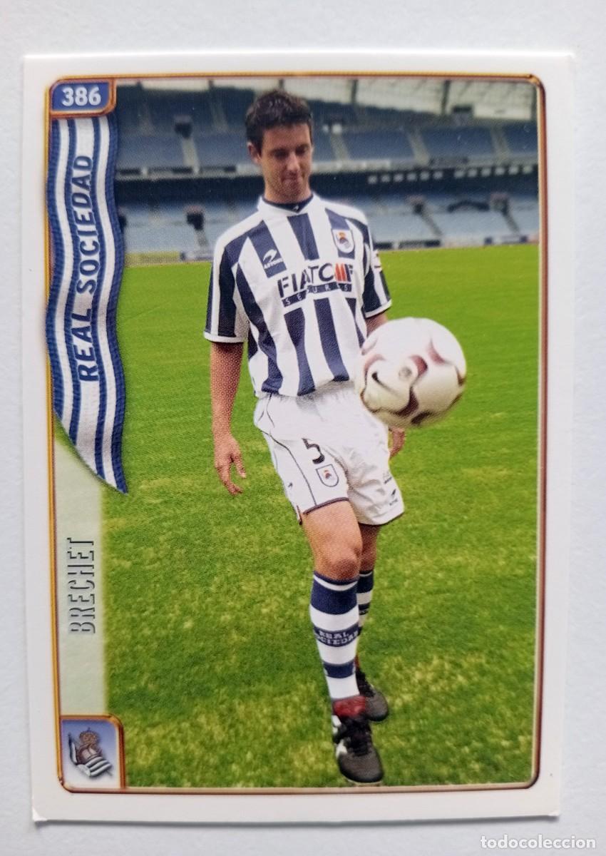 Figurine di Calcio: CROMO FUTBOL REAL SOCIEDAD MUNDI CROMO 2004-2005: BRECHET