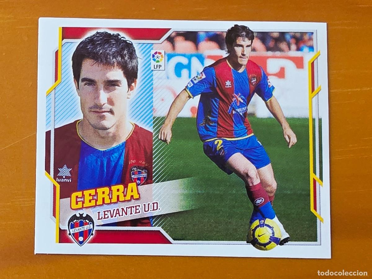 Figurine di Calcio: 3 Cerra, Levante UD, Panini Ediciones Liga Este 2010 2011 10 11
