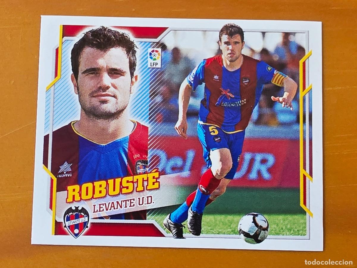 Cromos de f&uacute;tbol: 5 Robust&eacute;, Levante UD, Panini Ediciones Liga Este 2010 2011 10 11