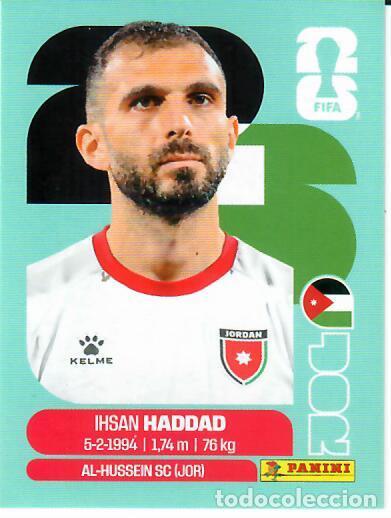 Cromos de f&uacute;tbol: CROMO PANINI MUNDIAL WORLD CUP 2026 - JOR3 JOR 3 - HADDAD - JORDANIA
