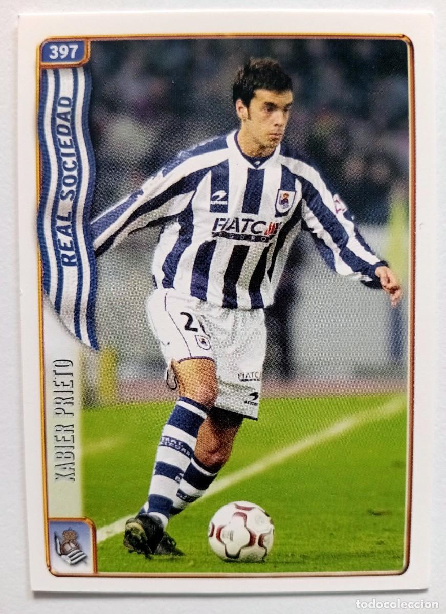 Cromos de f&uacute;tbol: CROMO FUTBOL REAL SOCIEDAD MUNDI CROMO 2004-2005: XABI PRIETO