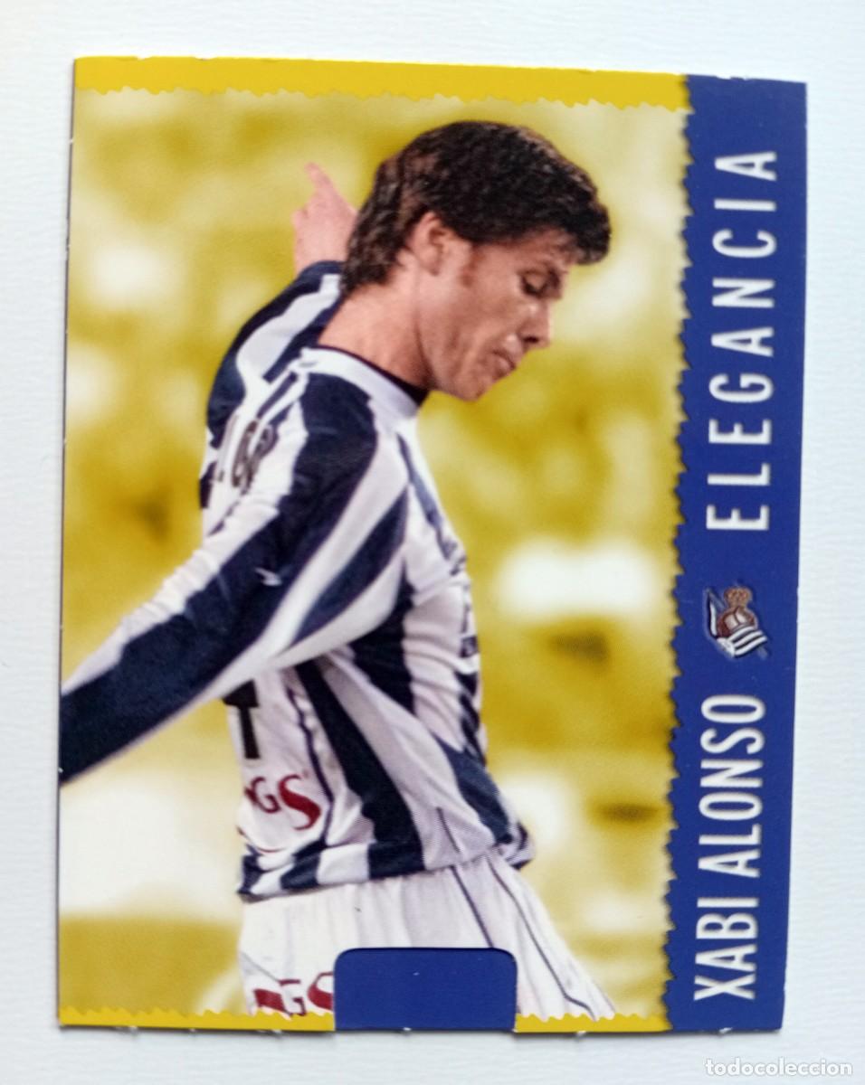 Cromos de Futebol: CROMO FUTBOL REAL SOCIEDAD MUNDI CROMO 2004-2005: XABI ALONSO ELEGANCIA