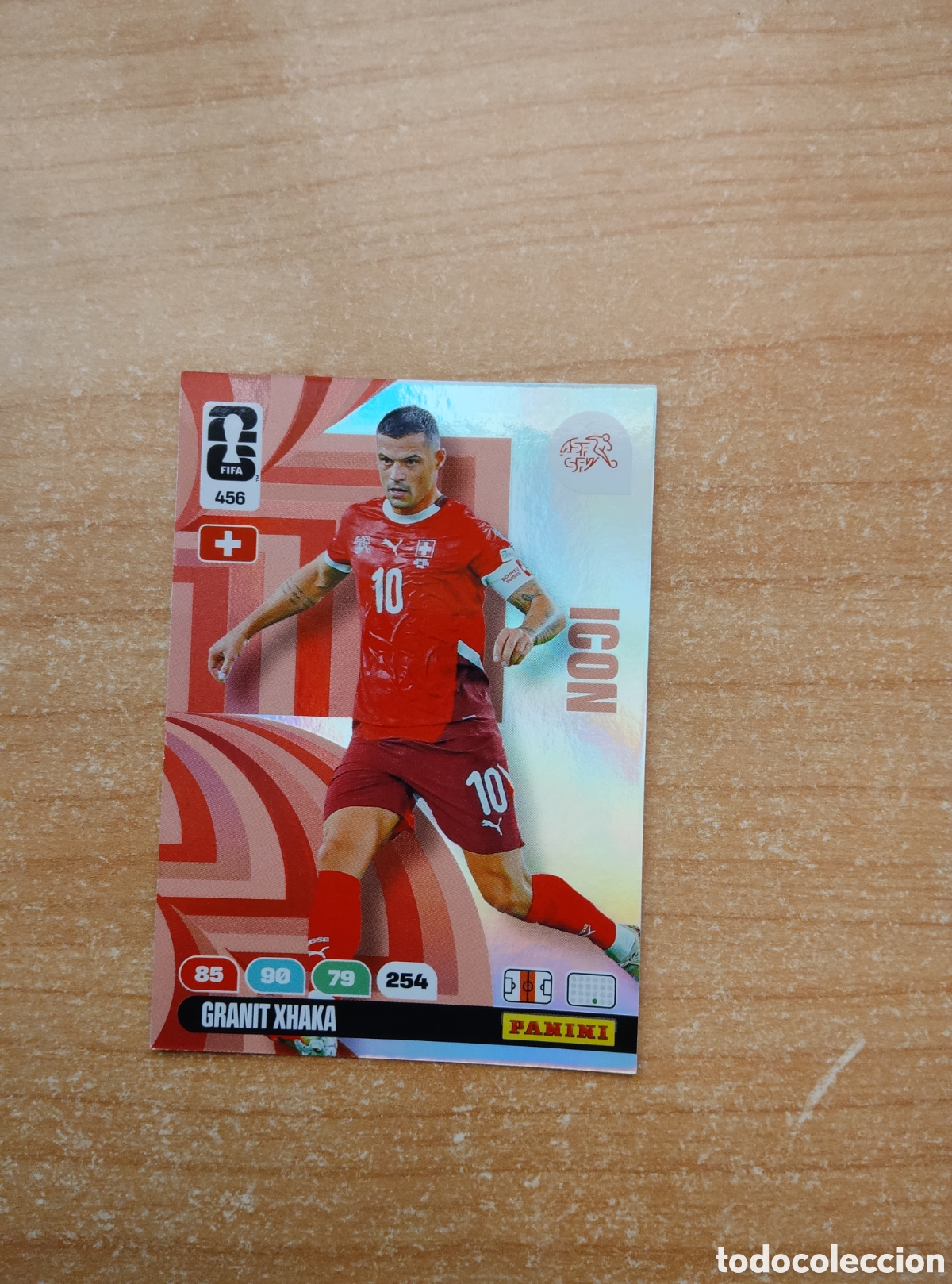 Cartes &agrave; collectionner de Football: 456 GRANIT XHAKA SUIZA ICON ADRENALYN XL MUNDIAL 2026