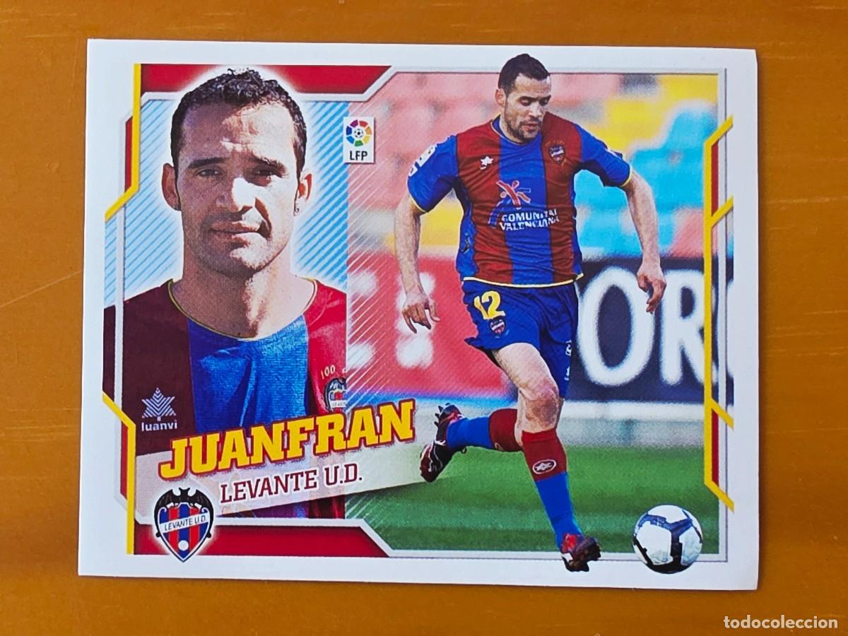 Cromos de Futebol: 7 A Juanfran, Levante UD, Panini Ediciones Liga Este 2010 2011 10 11
