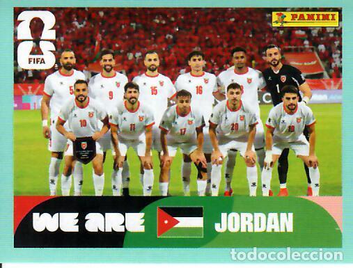 Cartes &agrave; collectionner de Football: CROMO PANINI MUNDIAL WORLD CUP 2026 - JOR13 JOR 13 - JORDANIA