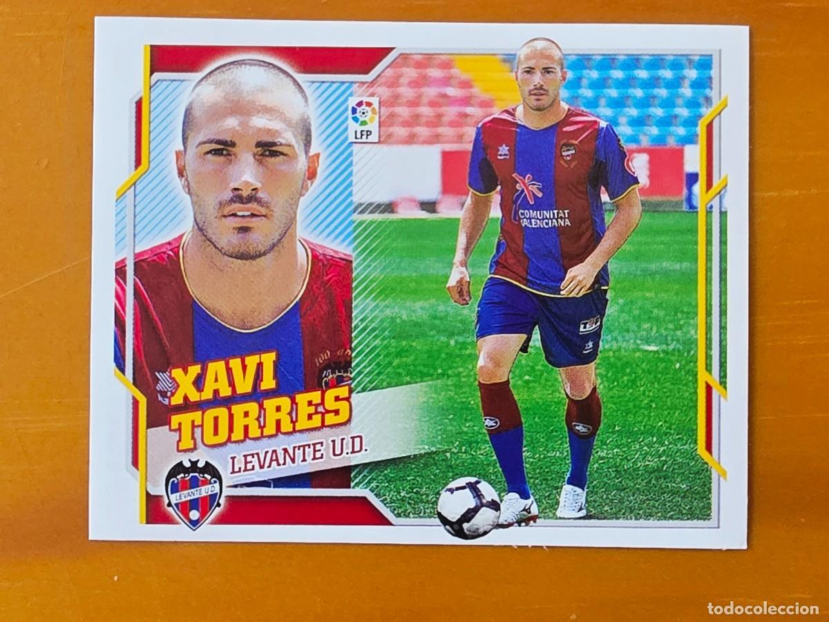 Cromos de f&uacute;tbol: 9 Xavi Torres, Levante UD, Panini Ediciones Liga Este 2010 2011 10 11