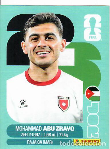 Cromos de f&uacute;tbol: CROMO PANINI MUNDIAL WORLD CUP 2026 - JOR19 JOR 19 - ABU ZRAYQ - JORDANIA