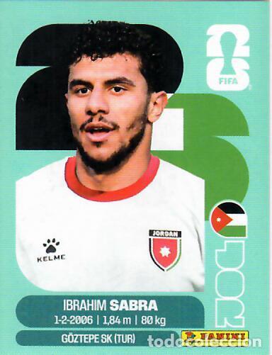 Cromos de f&uacute;tbol: CROMO PANINI MUNDIAL WORLD CUP 2026 - JOR20 JOR 20 - SABRA - JORDANIA
