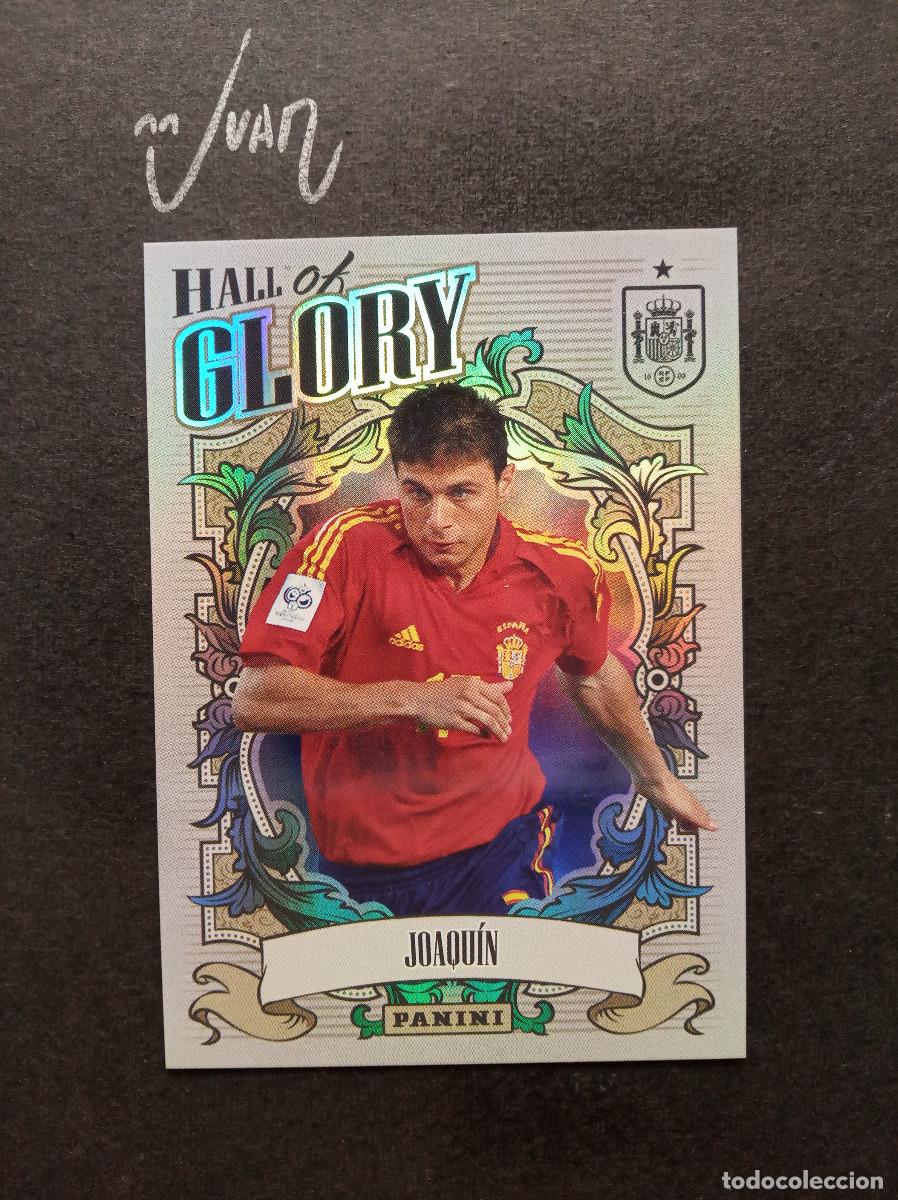 Cromos de f&uacute;tbol: HG 10 HALL OF GLORY JOAQUIN ESPA&Ntilde;A REAL BETIS ⚽ PANINI &reg; TRIBUTO SELECCION ESPA&Ntilde;OLA 2026 MUNDIAL