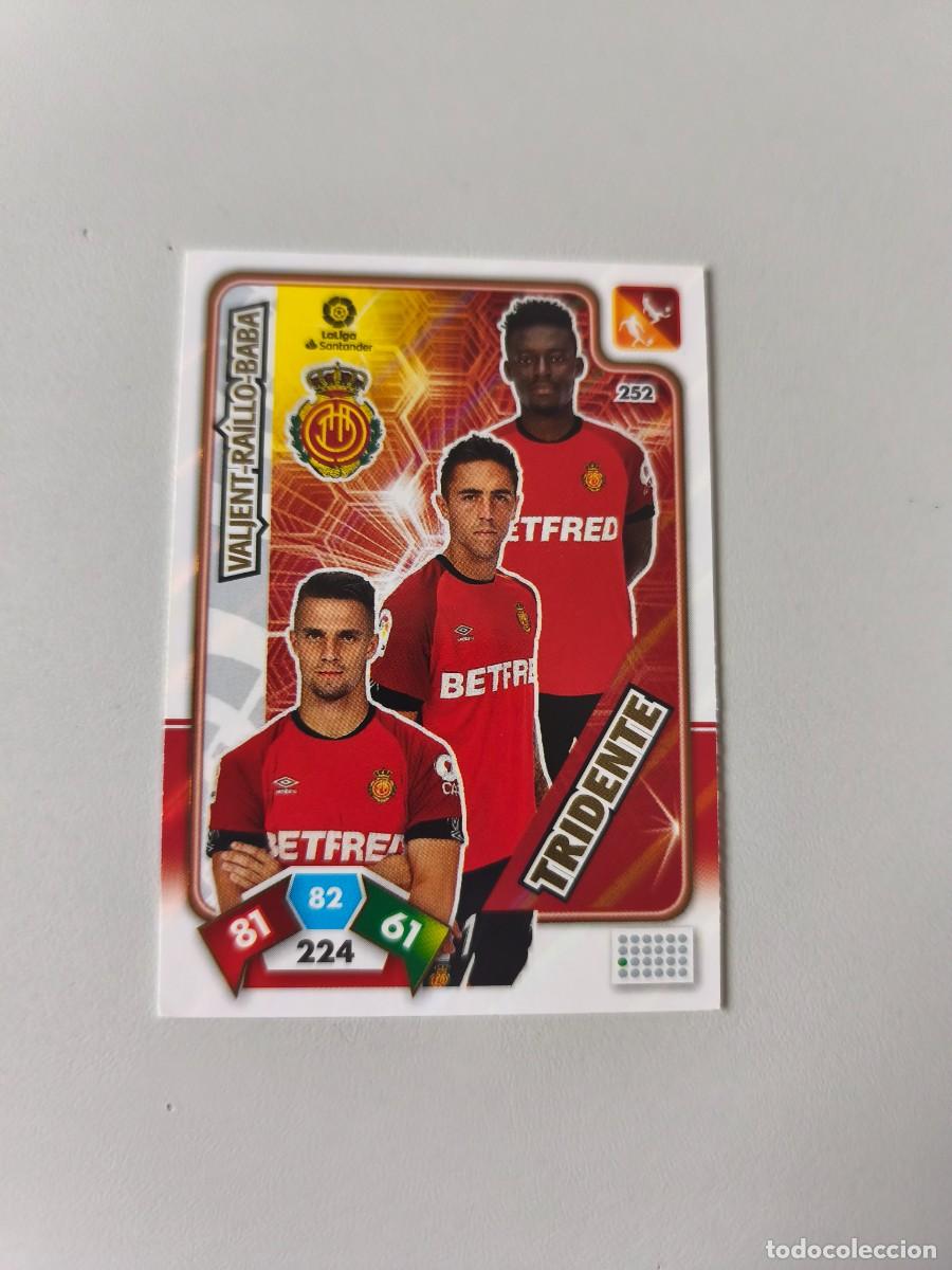 Cartes &agrave; collectionner de Football: ADRENALYN XL 2019 2020 19 20 TRIDENTE MALLORCA 252 VALJENT-RAILLO-BABA CJA1