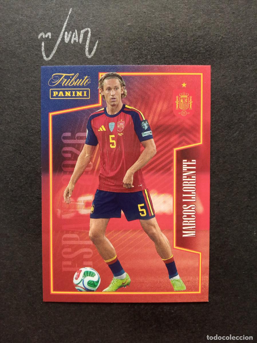 Cromos de f&uacute;tbol: N&ordm; 42 MARCOS LLORENTE ESPA&Ntilde;A ATLETICO MADRID ⚽ PANINI &reg; TRIBUTO SELECCION ESPA&Ntilde;OLA 2026 MUNDIAL 2010