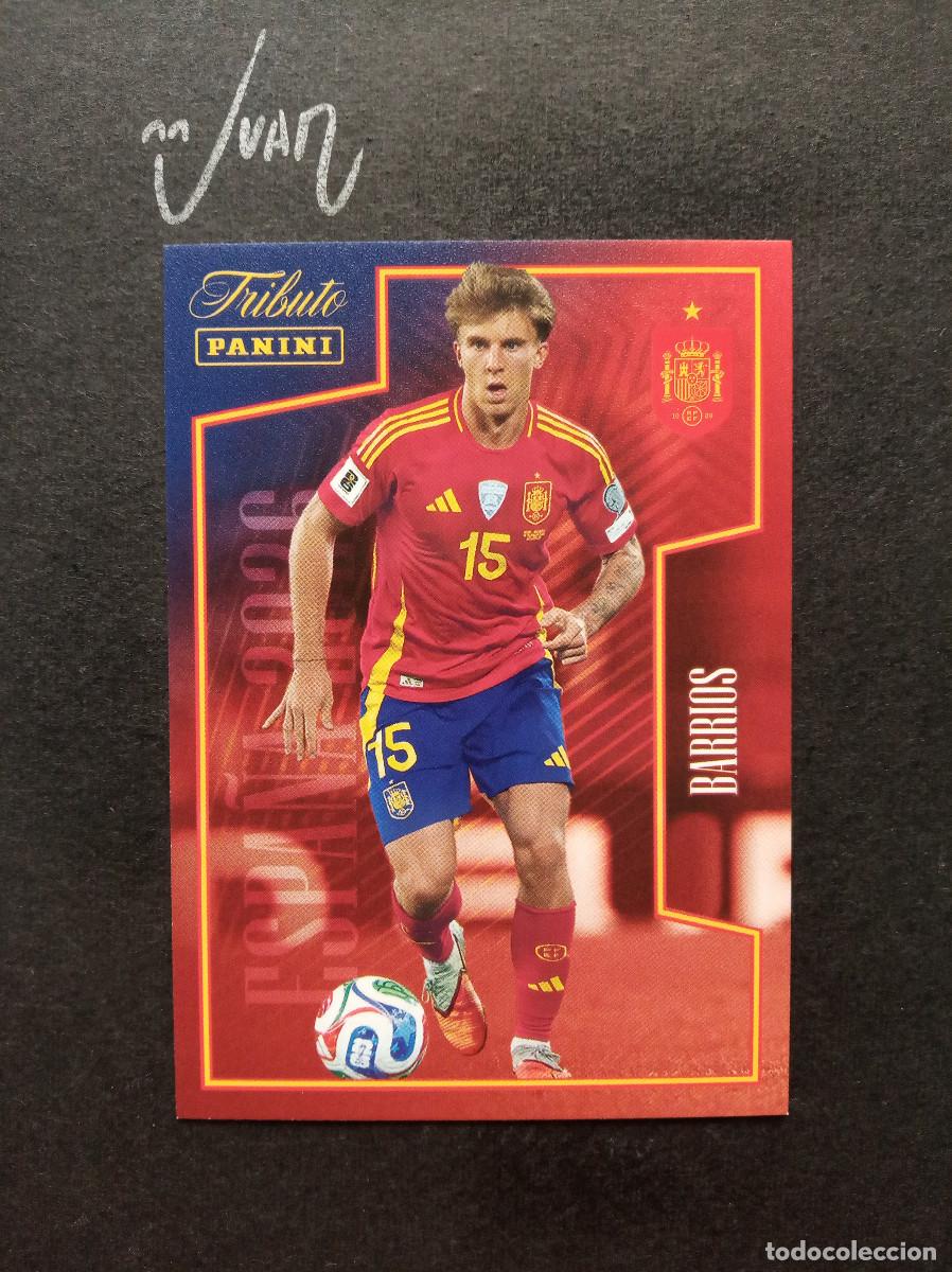 Cromos de f&uacute;tbol: N&ordm; 57 PABLO BARRIOS ESPA&Ntilde;A ATLETICO MADRID ⚽ PANINI &reg; TRIBUTO SELECCION ESPA&Ntilde;OLA 2026 MUNDIAL 2010