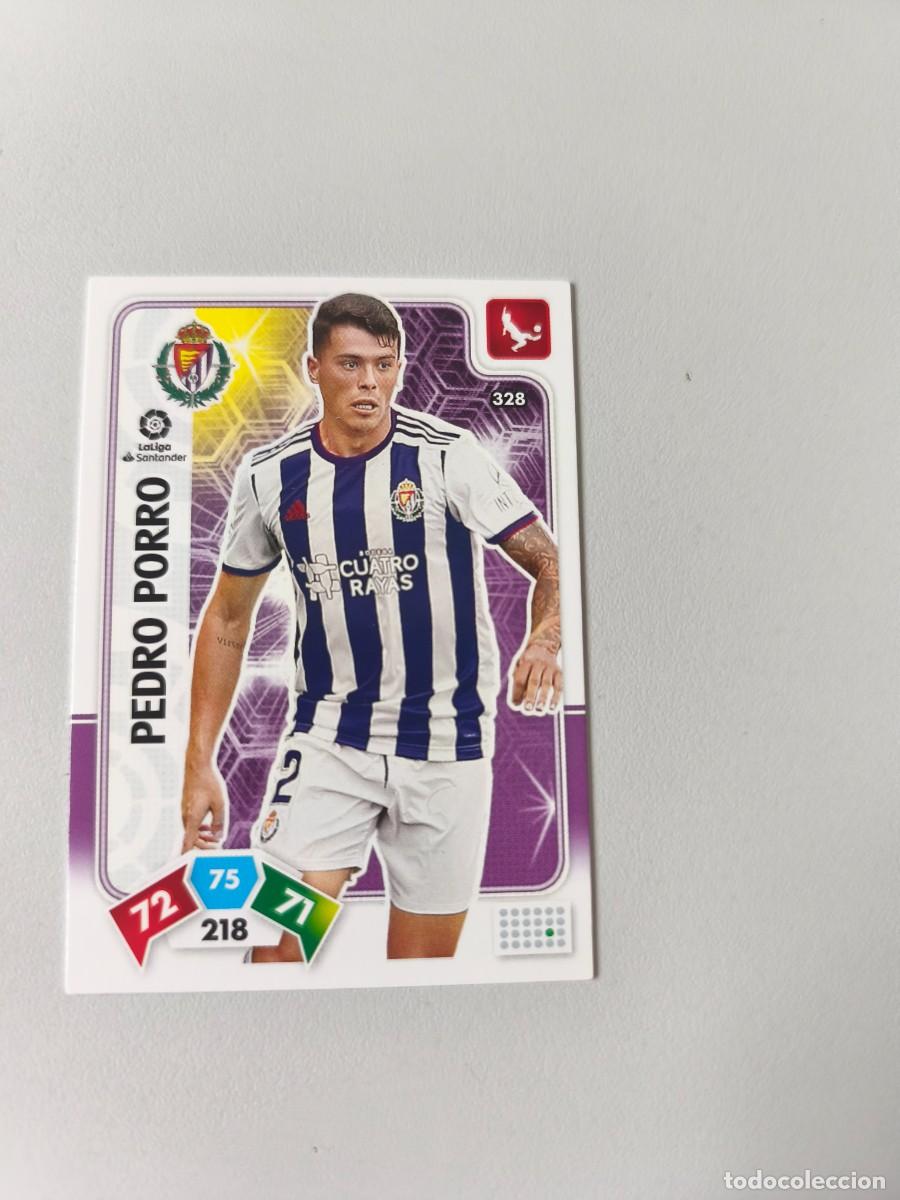 Cromos de f&uacute;tbol: ADRENALYN XL 2019 2020 19 20 VALLADOLID PEDRO PORRO 328 CJA1