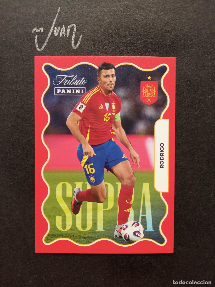 Cromos de f&uacute;tbol: 76 SUPRA BALON ORO RODRIGO ESPA&Ntilde;A REAL MADRID⚽ PANINI &reg; TRIBUTO SELECCION ESPA&Ntilde;OLA 2026 MUNDIAL 2010