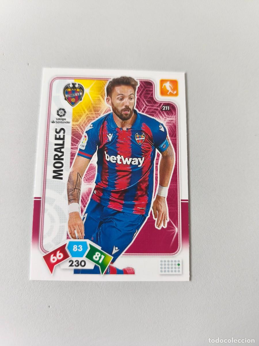 Cromos de f&uacute;tbol: ADRENALYN XL 2019 2020 19 20 LEVANTE MORALES 211 CJA1