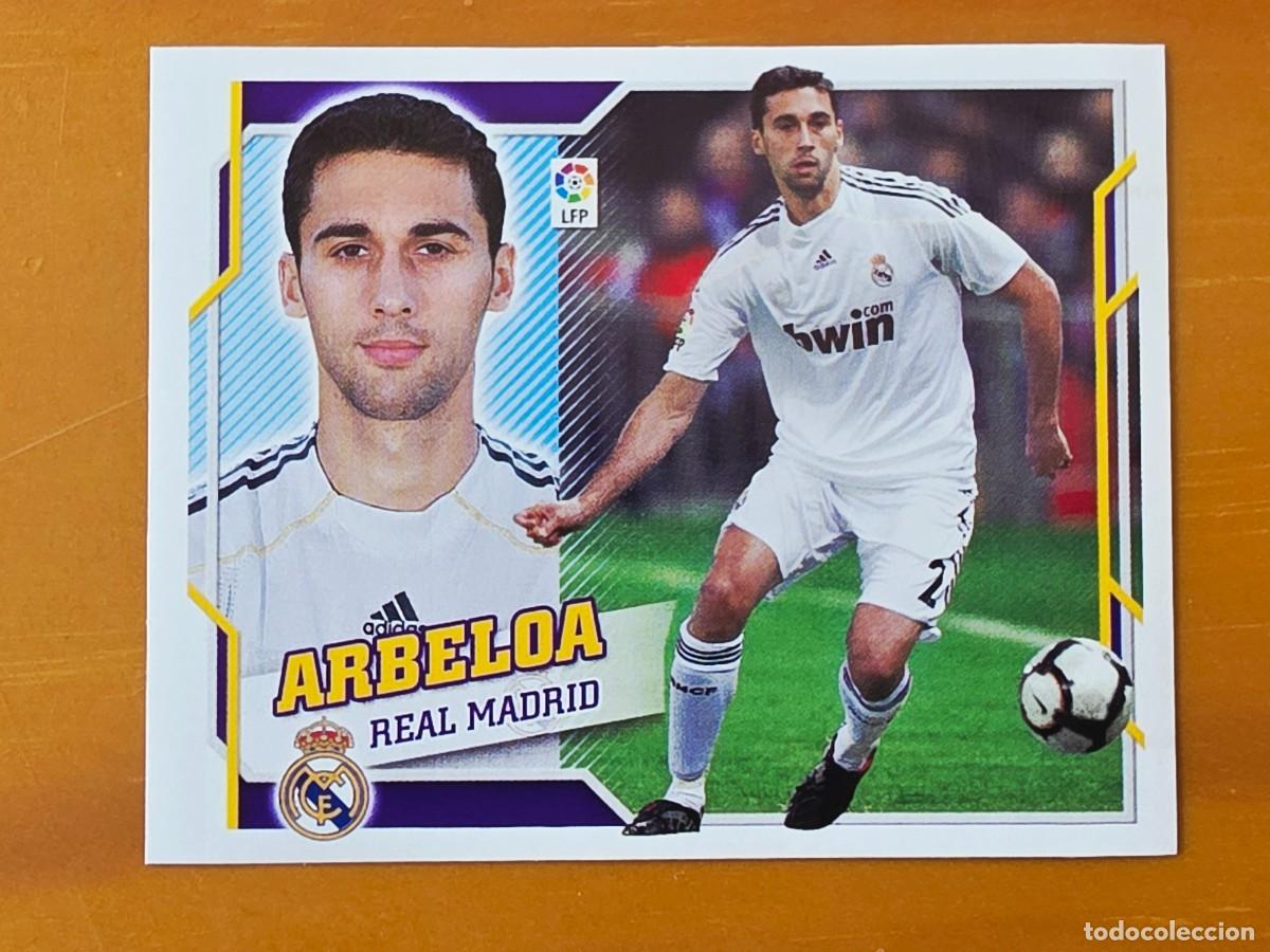 Cromos de f&uacute;tbol: 4 A &Aacute;lvaro Arbeloa, Real Madrid, Panini Ediciones Liga Este 2010 2011 10 11