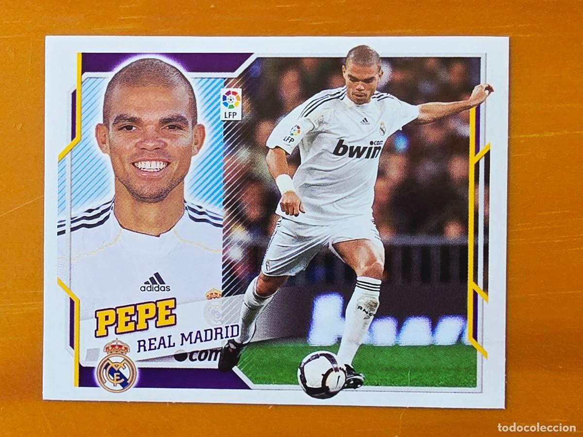 Fu&szlig;ball-Sticker: 6 A Pepe, Real Madrid, Panini Ediciones Liga Este 2010 2011 10 11