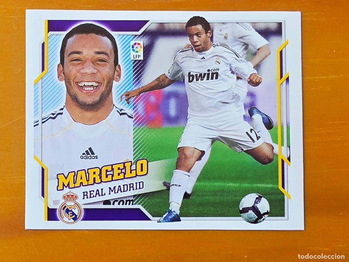 Cromos de f&uacute;tbol: 7 Marcelo, Real Madrid, Panini Ediciones Liga Este 2010 2011 10 11