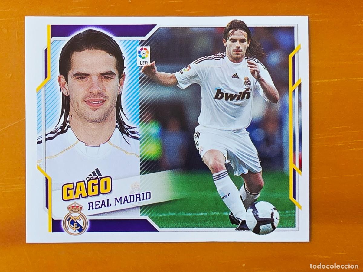 Cromos de f&uacute;tbol: 8 Fernando Gago, Real Madrid, Panini Ediciones Liga Este 2010 2011 10 11
