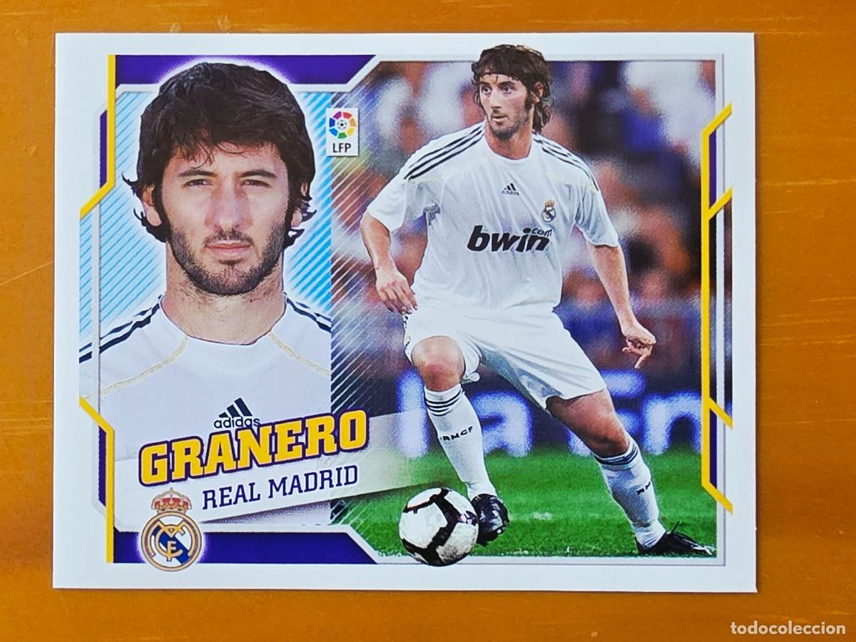 Cromos de f&uacute;tbol: 10 A Esteban Granero, Real Madrid, Panini Ediciones Liga Este 2010 2011 10 11