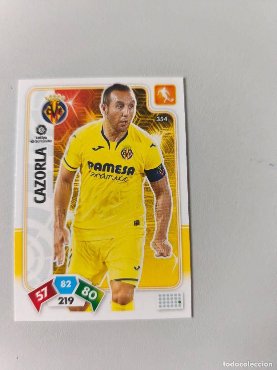 Cromos de f&uacute;tbol: ADRENALYN XL 2019 2020 19 20 CAZORLA VILLARREAL 354 CJA1