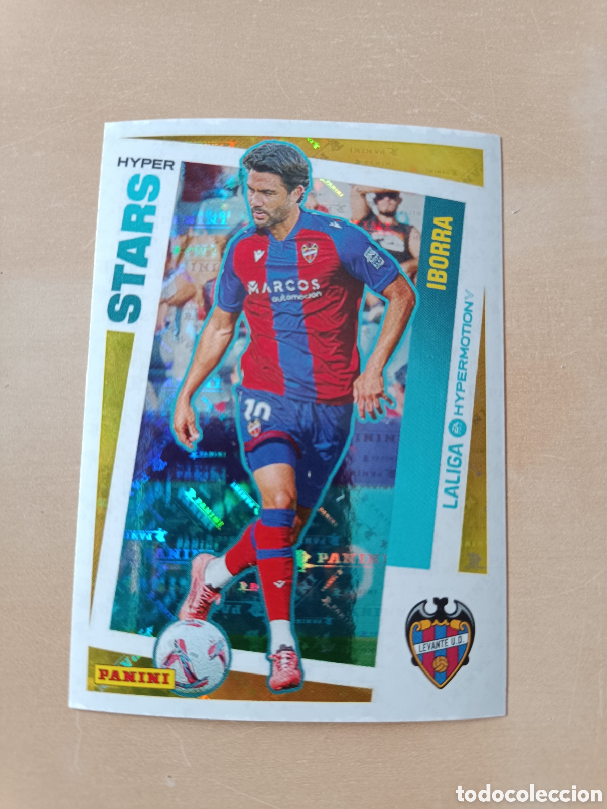 Cromos de f&uacute;tbol: CROMO IBORRA LEVANTE HYPER STARS LIGA HYPERMOTION 2024 2025 24 25 435