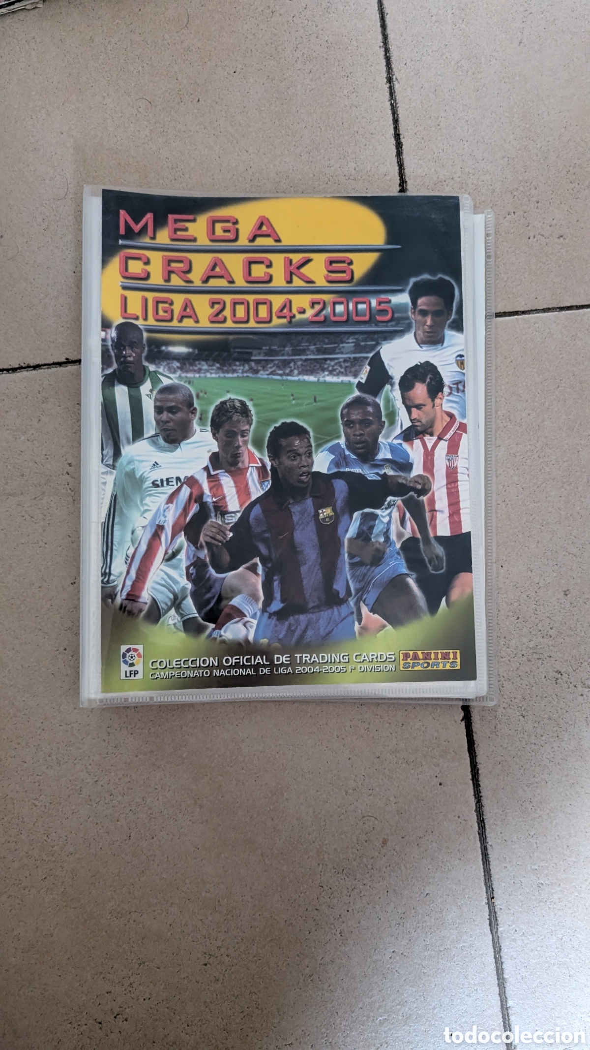 Football Stickers: ARCHIVADOR VACIO MEGACRACKS LIGA 2004/05 04 05 PANINI SIN CROMOS