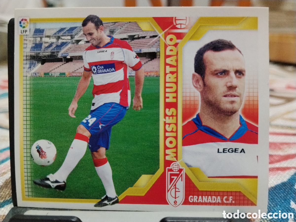 Football Stickers: Mois&eacute;s Hurtado - 2011/2012 - colecciones este