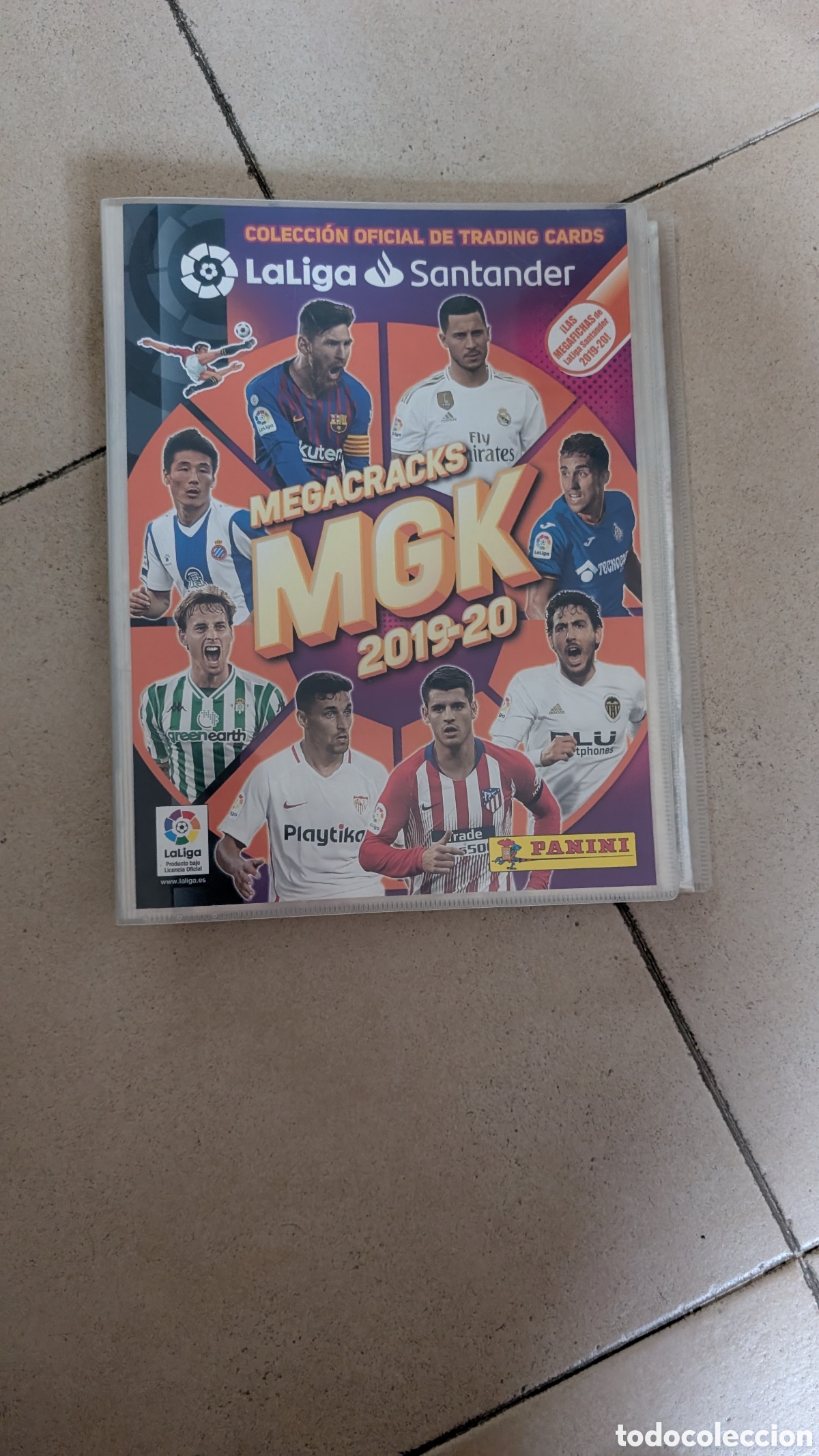 Figurine di Calcio: ARCHIVADOR VACIO MEGACRACKS LIGA 2019/20 19 20 PANINI SIN CROMOS
