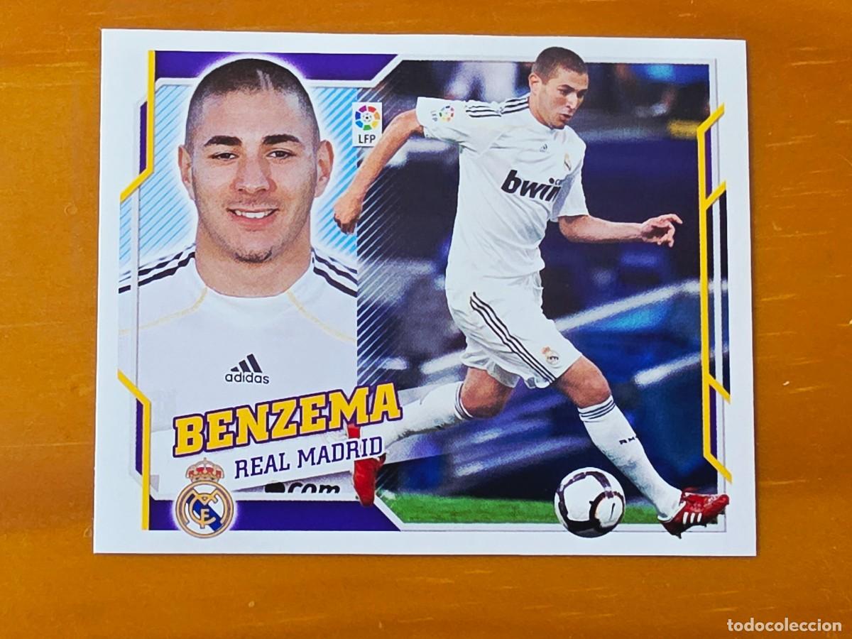 Figurine di Calcio: 15 Karim Benzema, Real Madrid, Panini Ediciones Liga Este 2010 2011 10 11