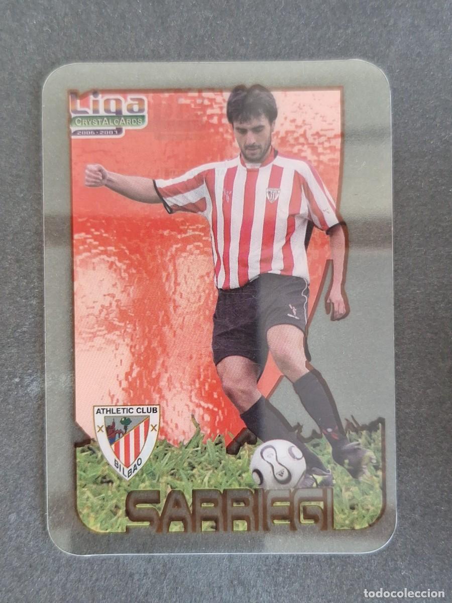 Cromos de f&uacute;tbol: L1 SARRIEGI ATHLETIC CLUB DE BILBAO 204 MUNDICROMO CRYSTALCARDS LIGA 2006 2007 06 07