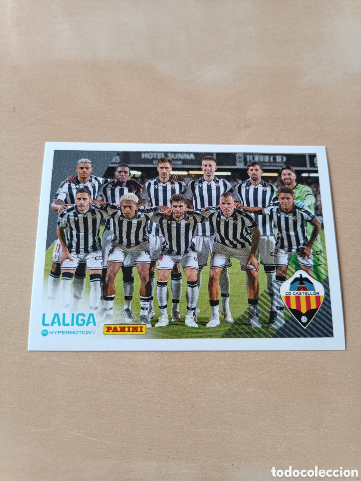 Cromos de f&uacute;tbol: CROMO ALINEACI&Oacute;N CASTELL&Oacute;N LIGA HYPERMOTION 2024 2025 24 25 98