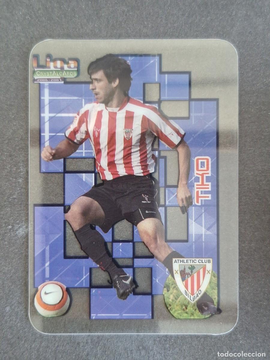 Cromos de f&uacute;tbol: L1 TIKO ATHLETIC CLUB DE BILBAO 210 MUNDICROMO CRYSTALCARDS LIGA 2006 2007 06 07