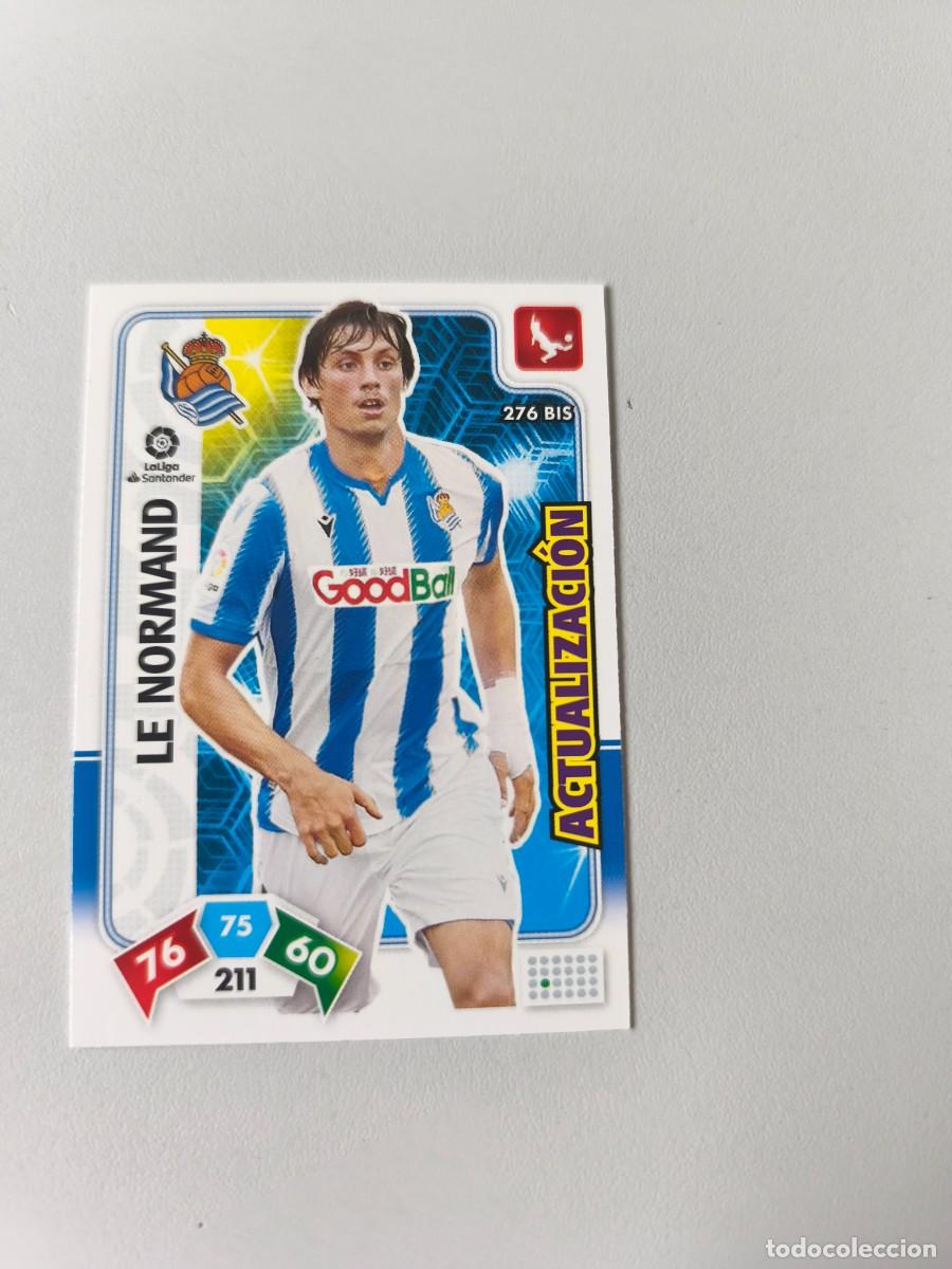 Cromos de f&uacute;tbol: ADRENALYN XL 2019 2020 19 20 REAL SOCIEDAD LE NORMAND 276 BIS CJA1