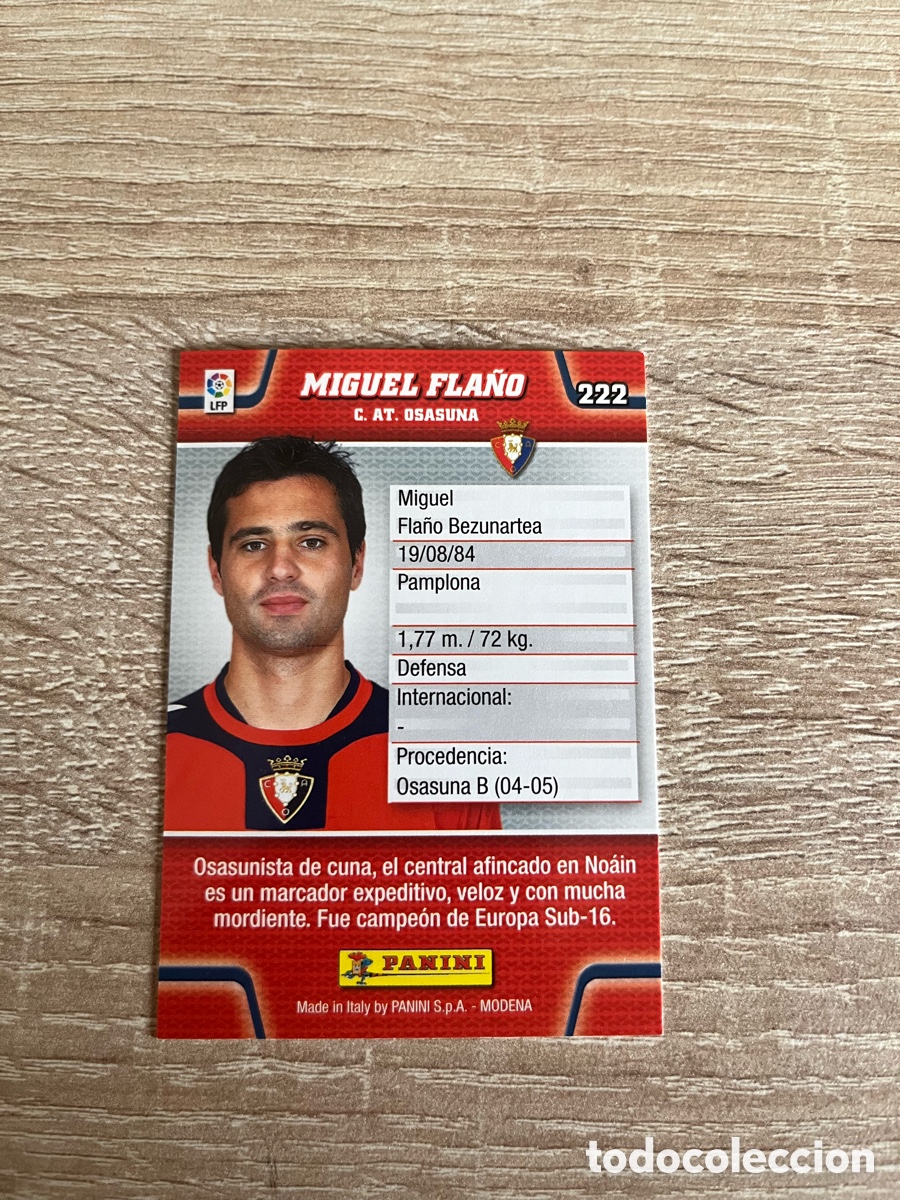 Cromos de f&uacute;tbol: 222 MIGUEL FLA&Ntilde;O MEGACRACKS MGK 2010 2011 10 11 OSASUNA