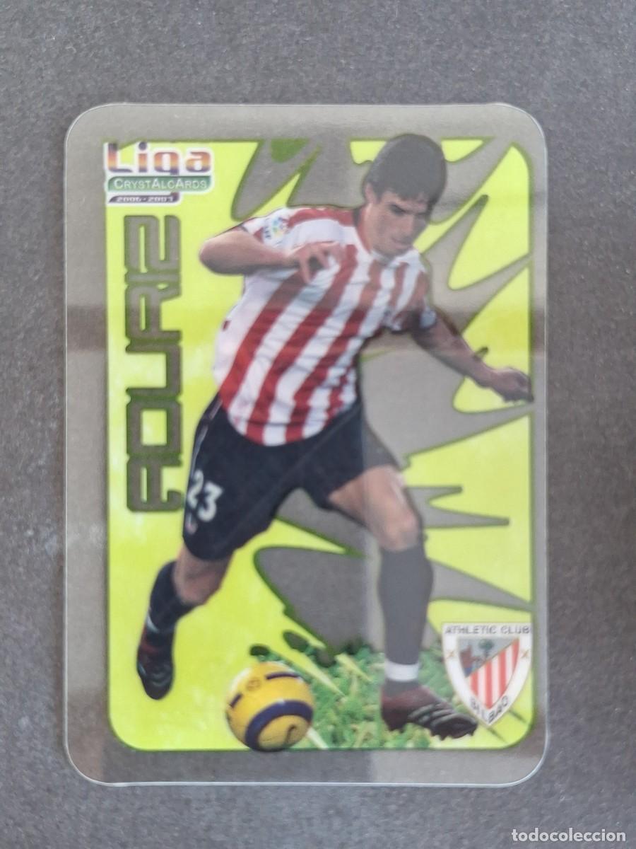 Cromos de f&uacute;tbol: L1 ADURIZ ATHLETIC CLUB DE BILBAO 215 MUNDICROMO CRYSTALCARDS LIGA 2006 2007 06 07