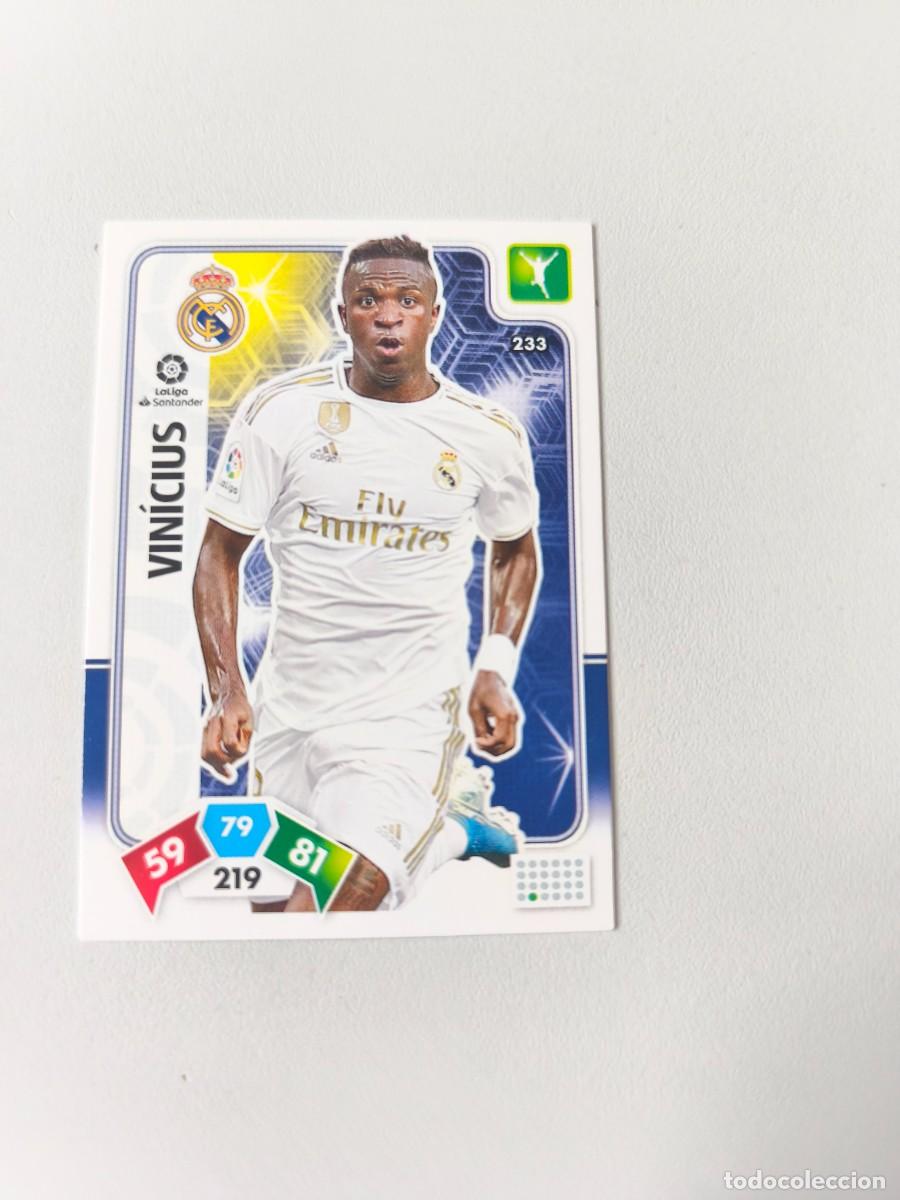 Cromos de f&uacute;tbol: ADRENALYN XL 2019 2020 19 20 REAL MADRID VINICIUS 233 CJA1