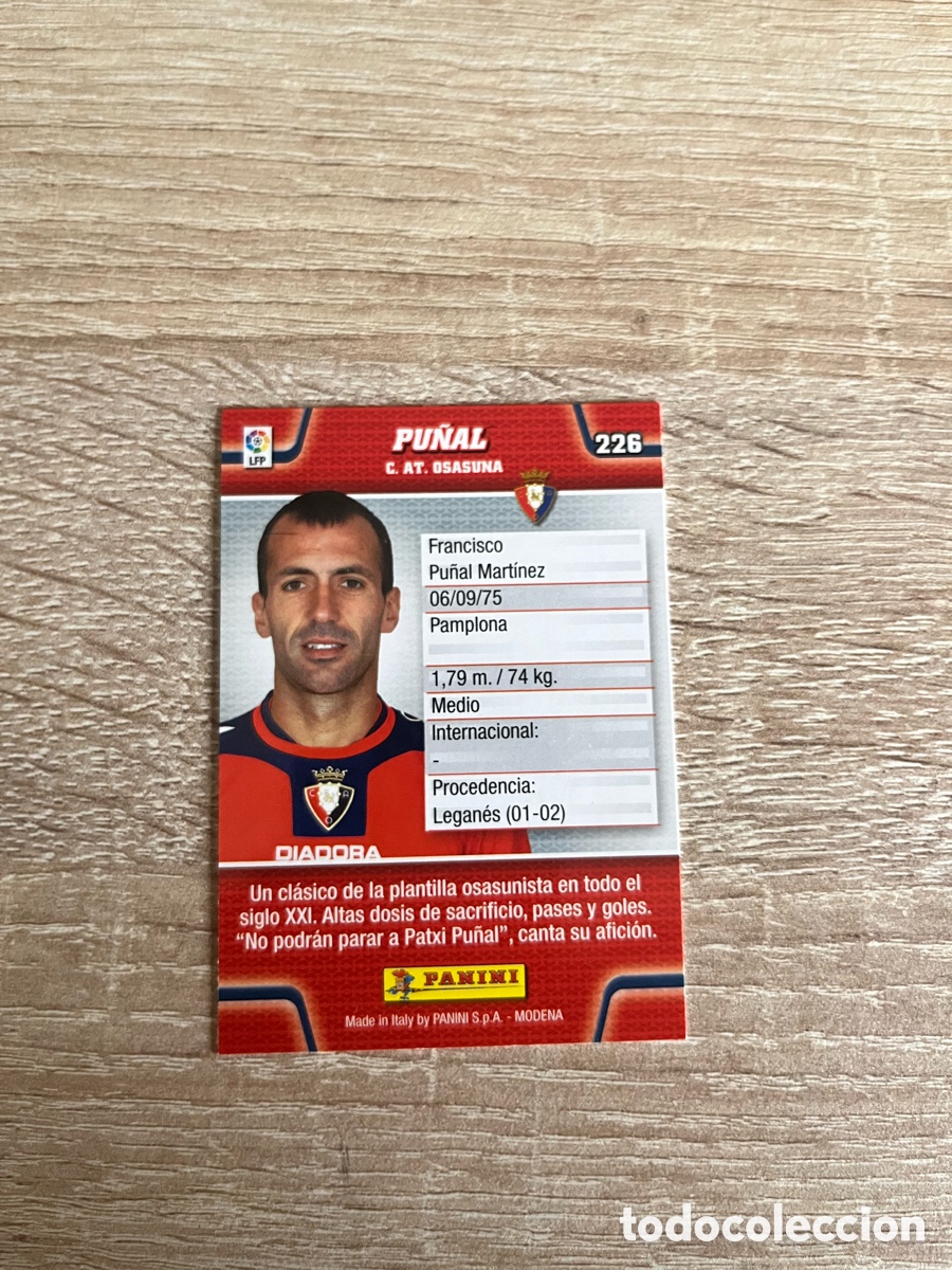 Cromos de f&uacute;tbol: 226 PU&Ntilde;AL MEGACRACKS MGK 2010 2011 10 11 OSASUNA