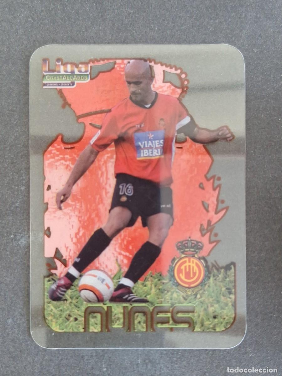 Cromos de f&uacute;tbol: L1 NUNES R. C. D. MALLORCA 223 MUNDICROMO CRYSTALCARDS LIGA 2006 2007 06 07