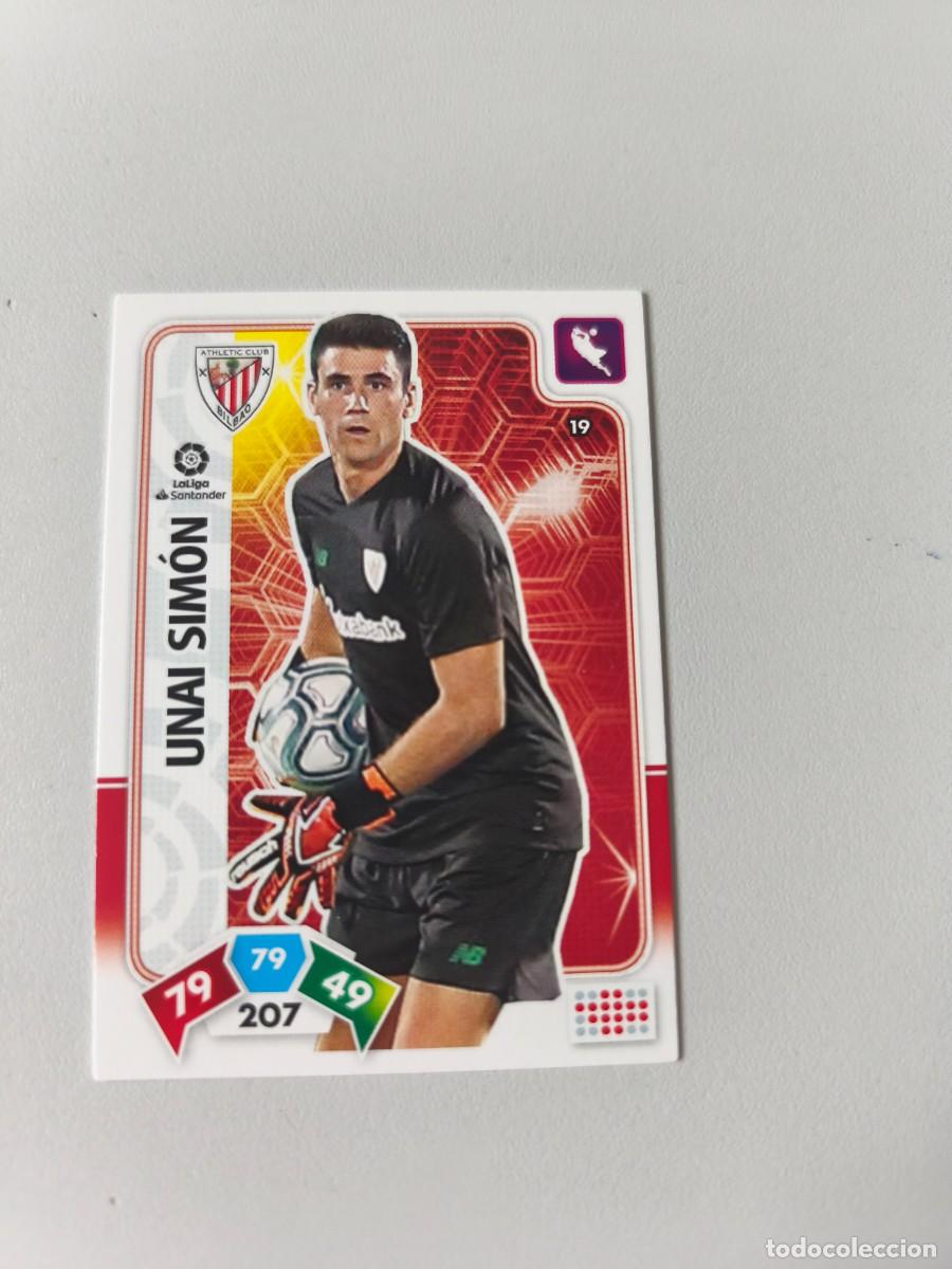 Cromos de f&uacute;tbol: ADDRENALYN XL 2019 2020 19 20 ATHLETIC CLUB UNAI SIMON 19 CJA1