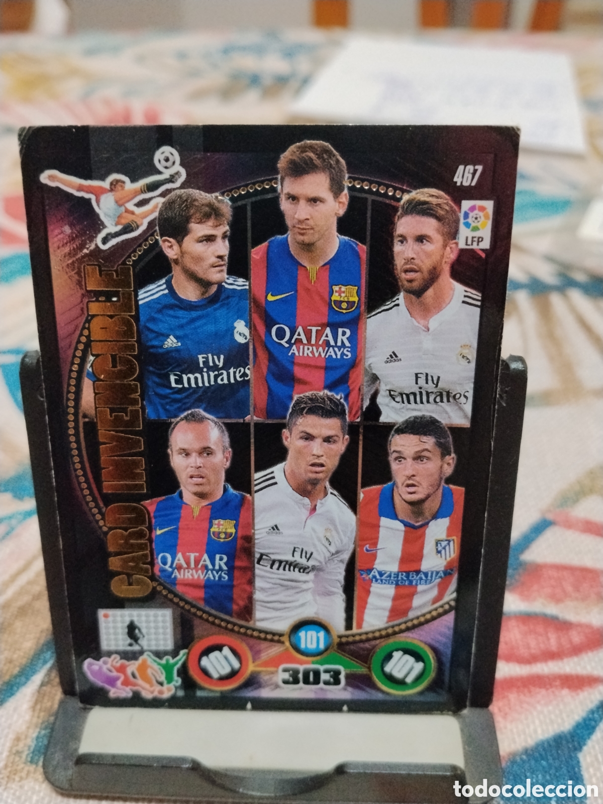 Cromos de f&uacute;tbol: Card Invencible - 14/15 - Adrenalyn XL