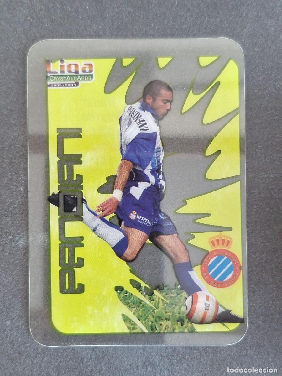 Cromos de f&uacute;tbol: L1 PANDIANI R. C. D. ESPA&Ntilde;OL 269 MUNDICROMO CRYSTALCARDS LIGA 2006 2007 06 07