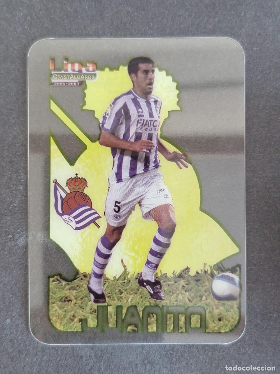 Figurine di Calcio: L1 JUANITO REAL SOCIEDAD 277 MUNDICROMO CRYSTALCARDS LIGA 2006 2007 06 07