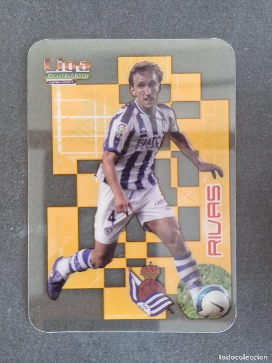Figurine di Calcio: L1 RIVAS REAL SOCIEDAD 279 MUNDICROMO CRYSTALCARDS LIGA 2006 2007 06 07